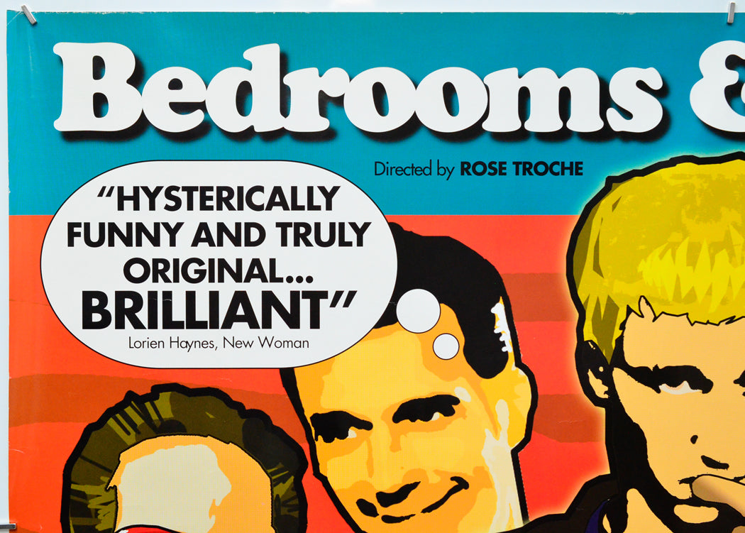 Bedrooms And Hallways (Top Left) Cinema Quad Movie Poster 