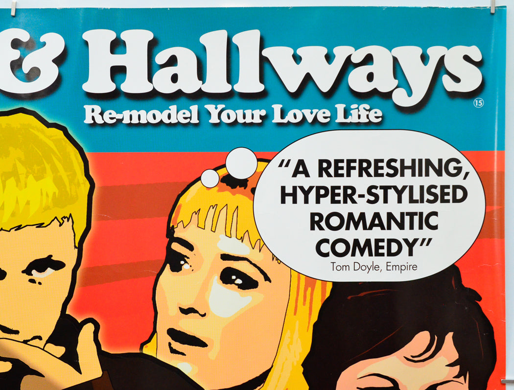 Bedrooms And Hallways (Top Right) Cinema Quad Movie Poster 