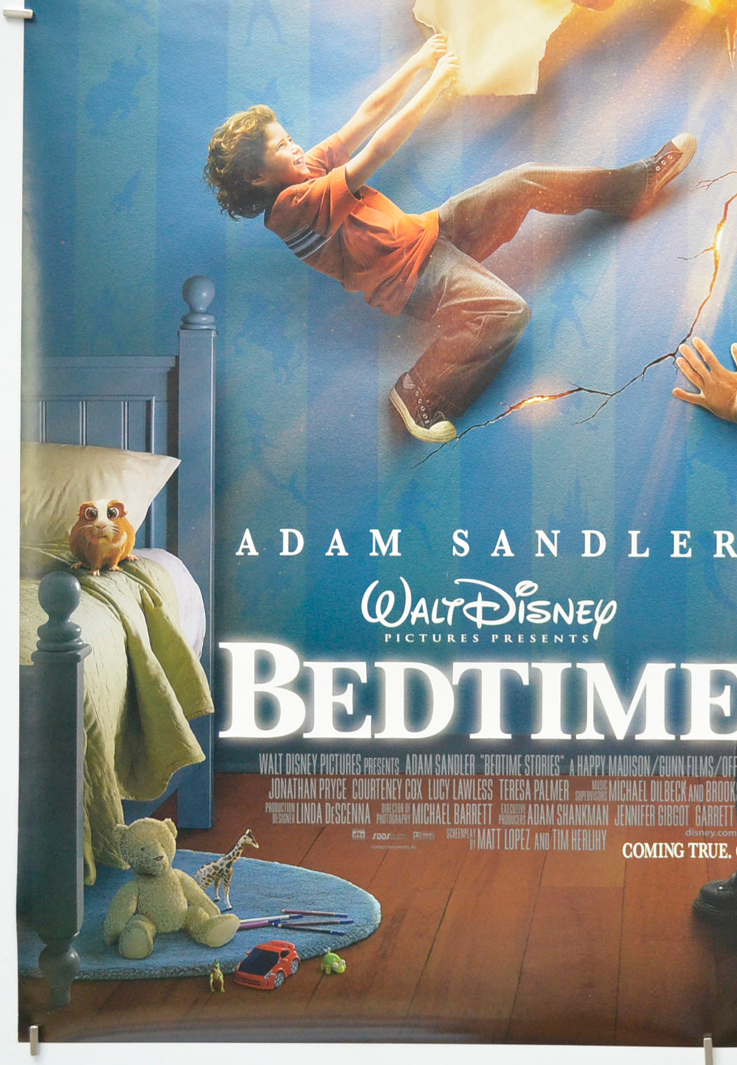 BEDTIME STORIES (Bottom Left) Cinema One Sheet Movie Poster 