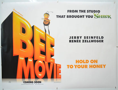 Bee Movie (Teaser / Advance Version 2) Original Quad Poster - Film Poster - Movie Poster