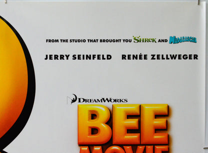 Bee Movie (Top Right) Cinema Quad Movie Poster 