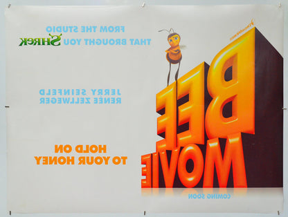 Bee Movie (Back) Cinema Quad Movie Poster 