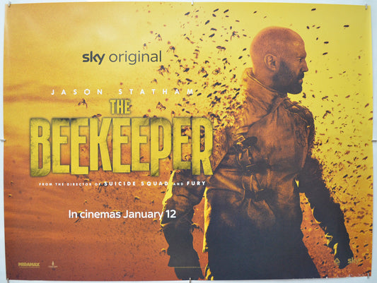 The Beekeeper (Teaser / Advance Version) Original Quad Poster - Film Poster - Movie Poster