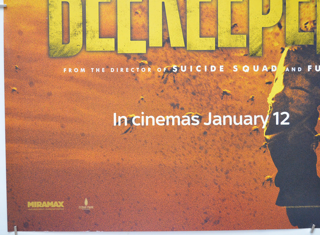 THE BEEKEEPER (Bottom Left) Cinema Quad Movie Poster 