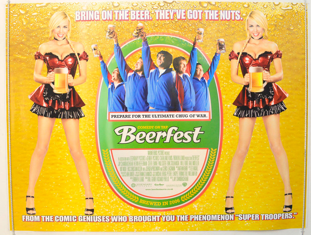 Beerfest  Original British Quad Poster - Film Poster - Movie Poster