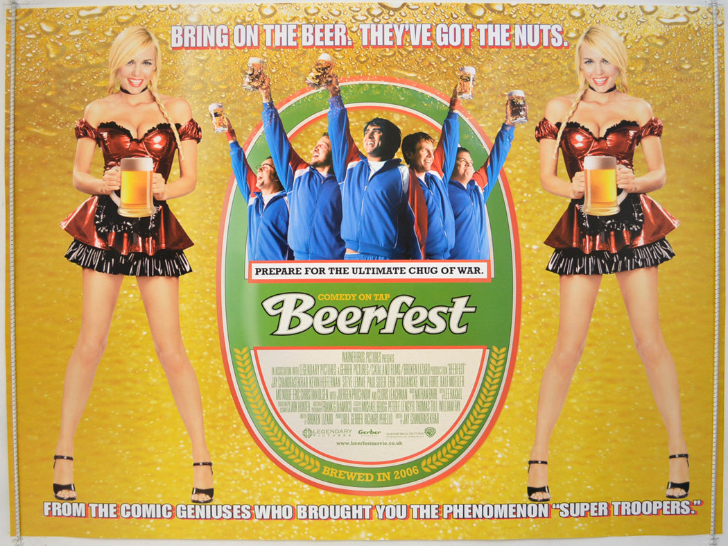 Beerfest  Original Quad Poster - Film Poster - Movie Poster