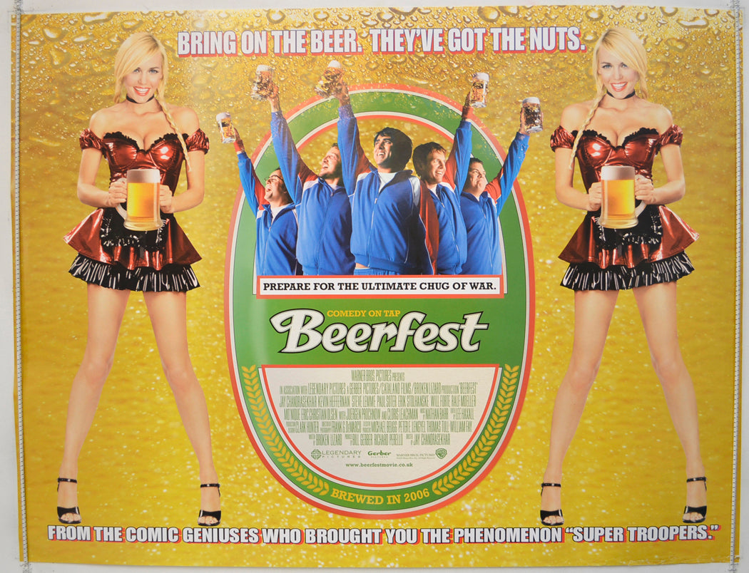 Beerfest  Original Quad Poster - Film Poster - Movie Poster