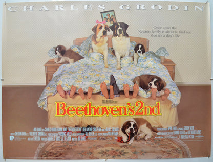 Beethoven’s 2nd Original Quad Poster - Film Poster - Movie Poster