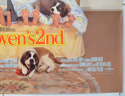 BEETHOVEN’S 2ND (Bottom Right) Cinema Quad Movie Poster 