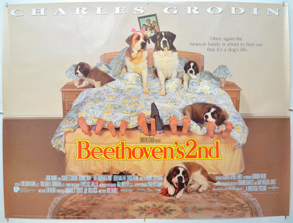 Beethoven’s 2nd Original Quad Poster - Film Poster - Movie Poster