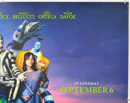 Beetlejuice Beetlejuice (Top Right) Cinema Quad Movie Poster 