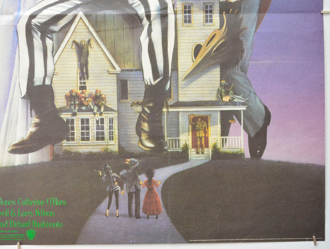 BEETLEJUICE (Bottom Right) Cinema Quad Movie Poster 