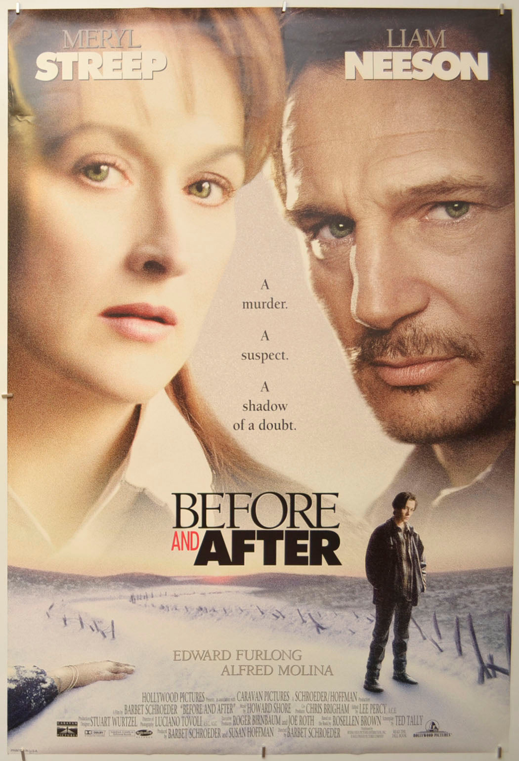 Before and After Original One Sheet Poster - Film Poster - Movie Poster