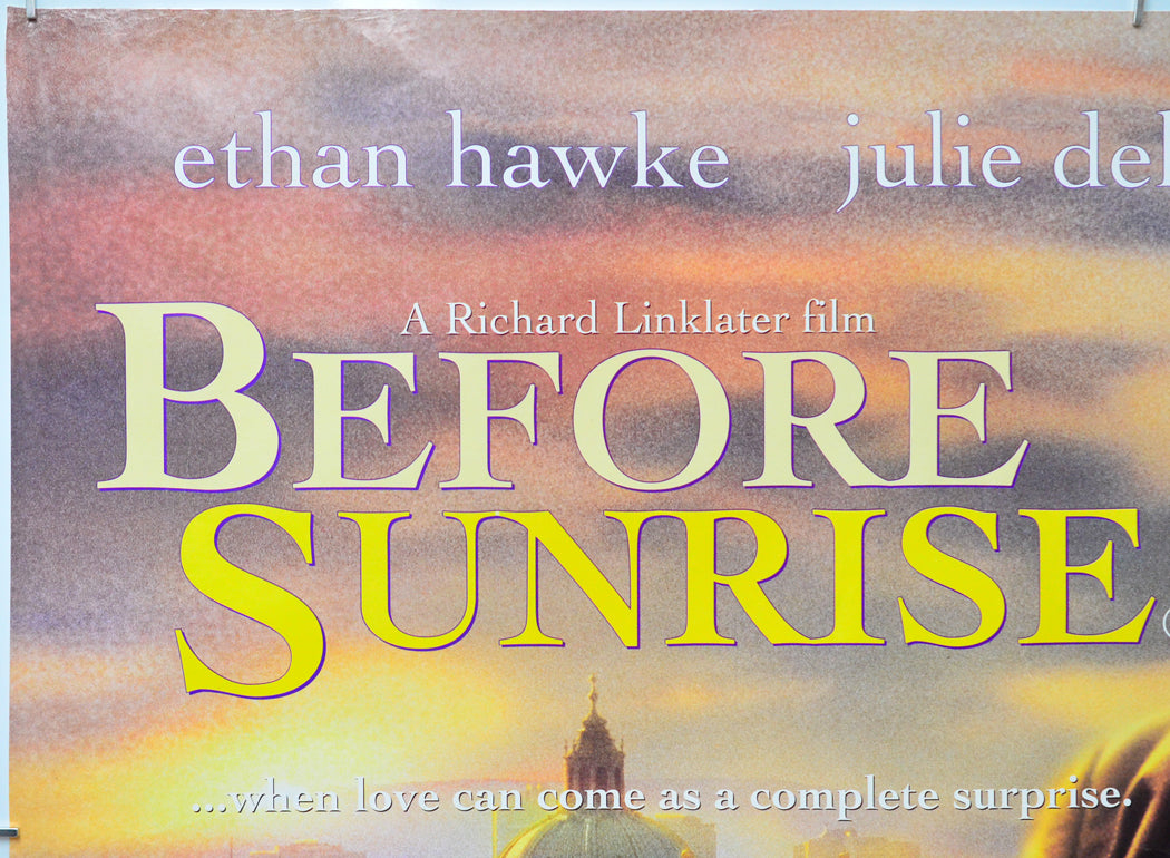 Before Sunrise (Top Left) Cinema Quad Movie Poster 