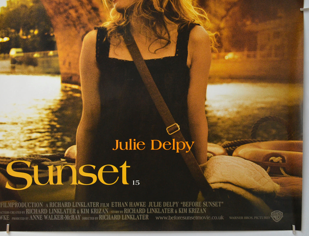 BEFORE SUNSET (Bottom Right) Cinema Quad Movie Poster 