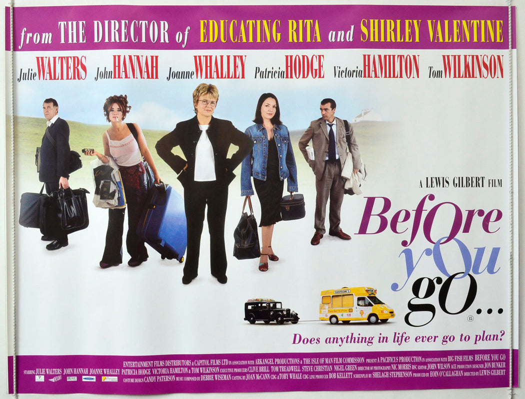 Before You Go Original British Quad Poster - Movie Poster