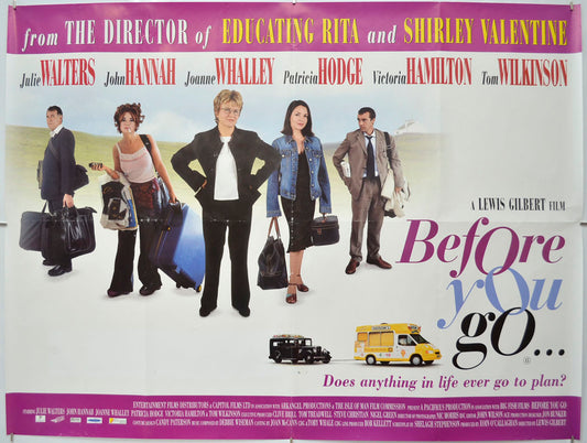 Before You Go Original Quad Poster - Film Poster - Movie Poster