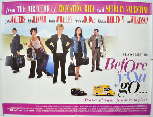 Before You Go Original Quad Poster - Film Poster - Movie Poster