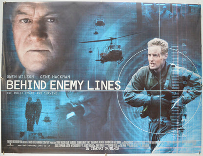 Behind Enemy Lines Original Quad Poster - Film Poster - Movie Poster