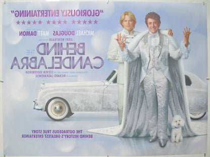 Behind The Candelabra (Back) Cinema Quad Movie Poster 