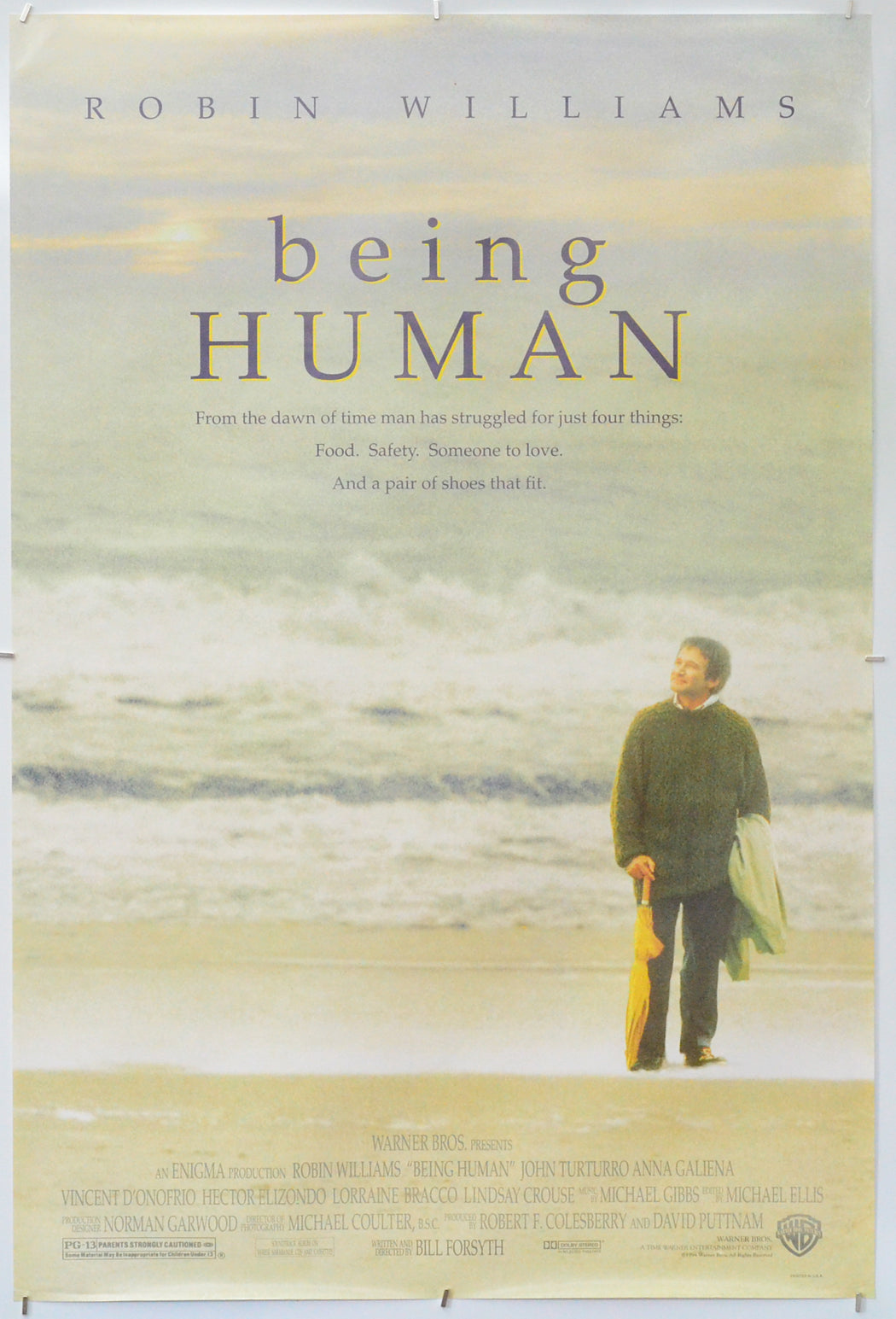 Being Human - Original One Sheet Poster - Film Poster - Movie Poster 