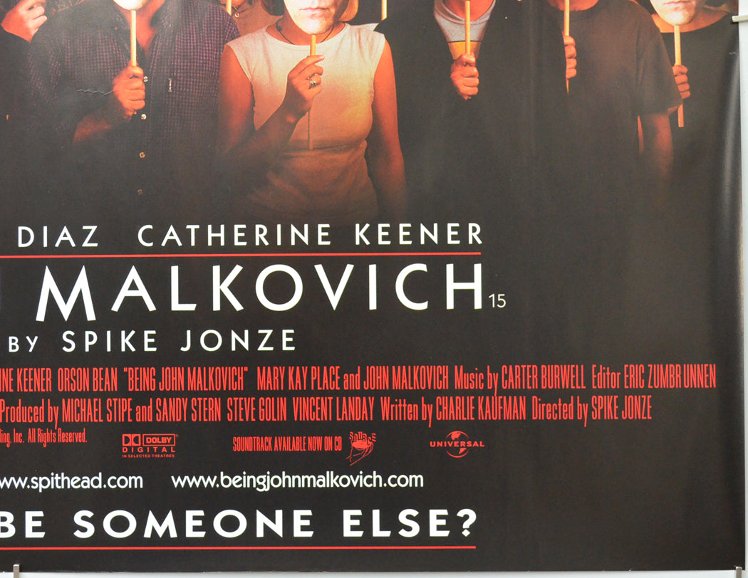 BEING JOHN MALKOVICH (Bottom Right) Cinema Quad Movie Poster 