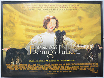 Being Julia - Original Quad Poster - Film Poster - Movie Poster