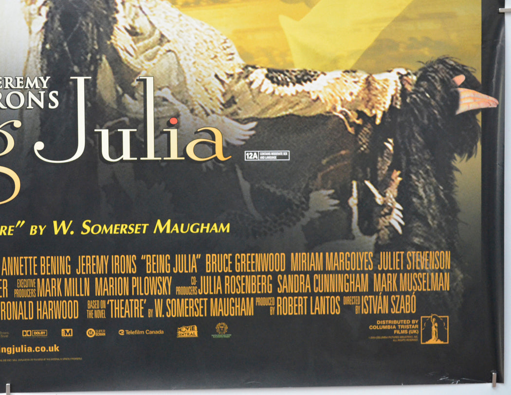 BEING JULIA (Bottom Right) Cinema Quad Movie Poster 