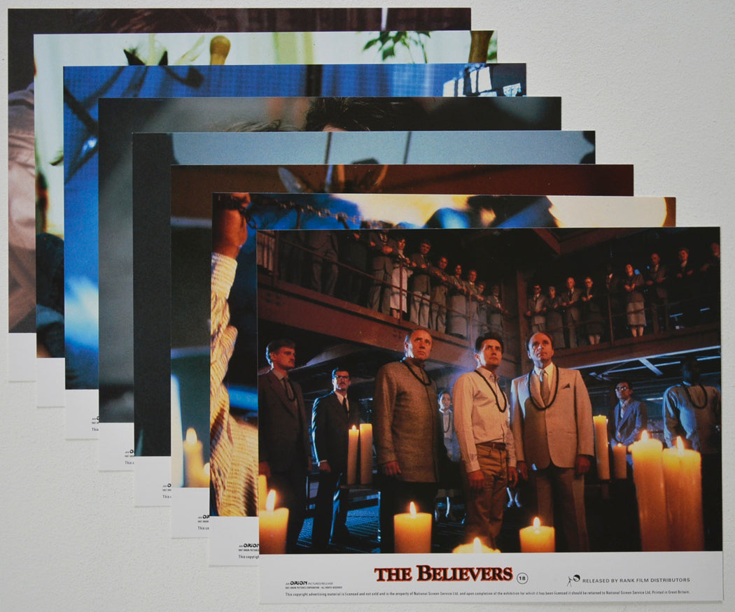 THE BELIEVERS (Full View) Cinema Set of Colour FOH Stills / Lobby Cards  