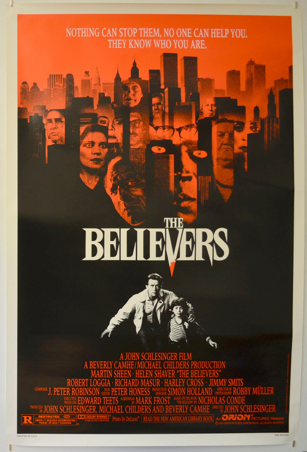 The Believers  Original One Sheet Poster - Film Poster - Movie Poster