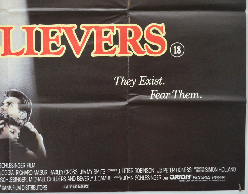 THE BELIEVERS (Bottom Right) Cinema Quad Movie Poster 