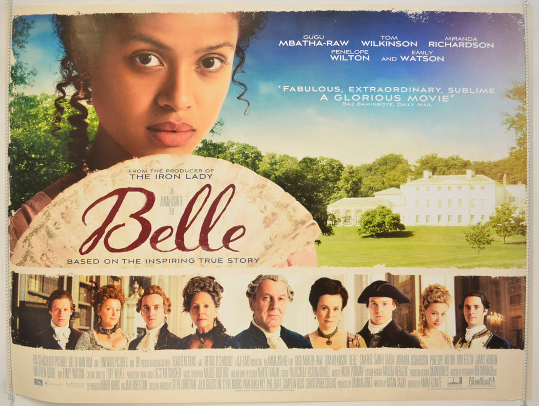 Belle  Original Quad Poster - Film Poster - Movie Poster 