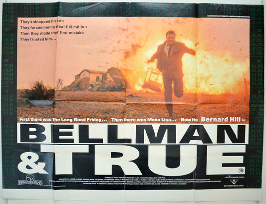 Bellman And True Original Quad Poster - Film Poster - Movie Poster  