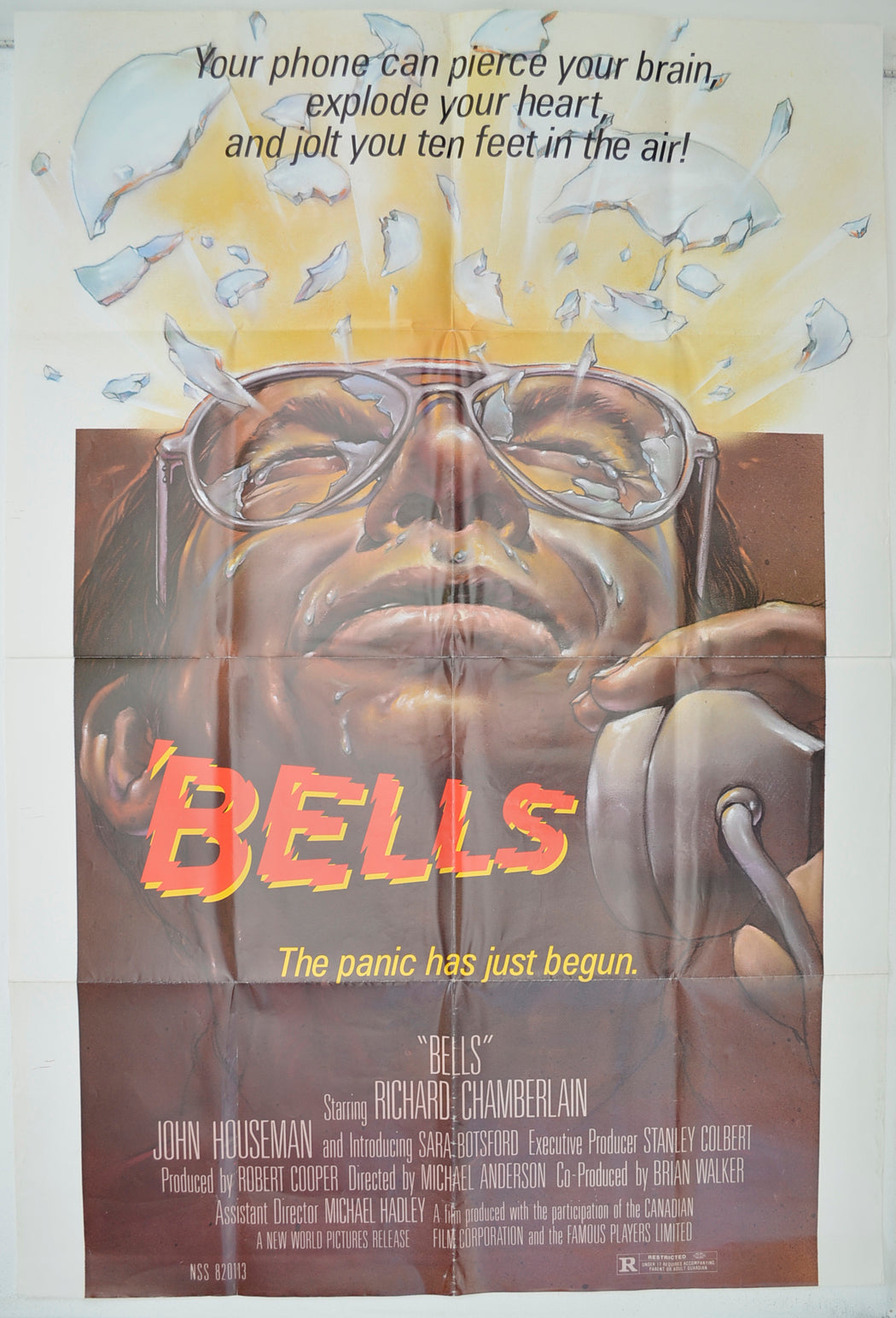 Bells  (a.k.a. Murder by Phone)   Original One Sheet Poster - Film Poster - Movie Poster