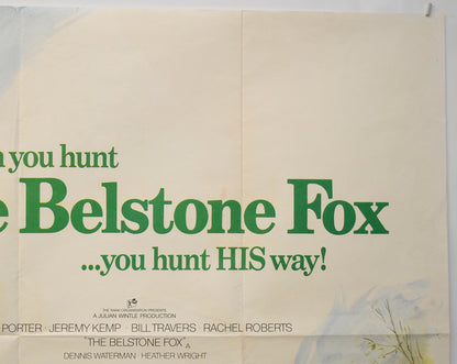 THE BELSTONE FOX (Top Right) Cinema Quad Movie Poster 