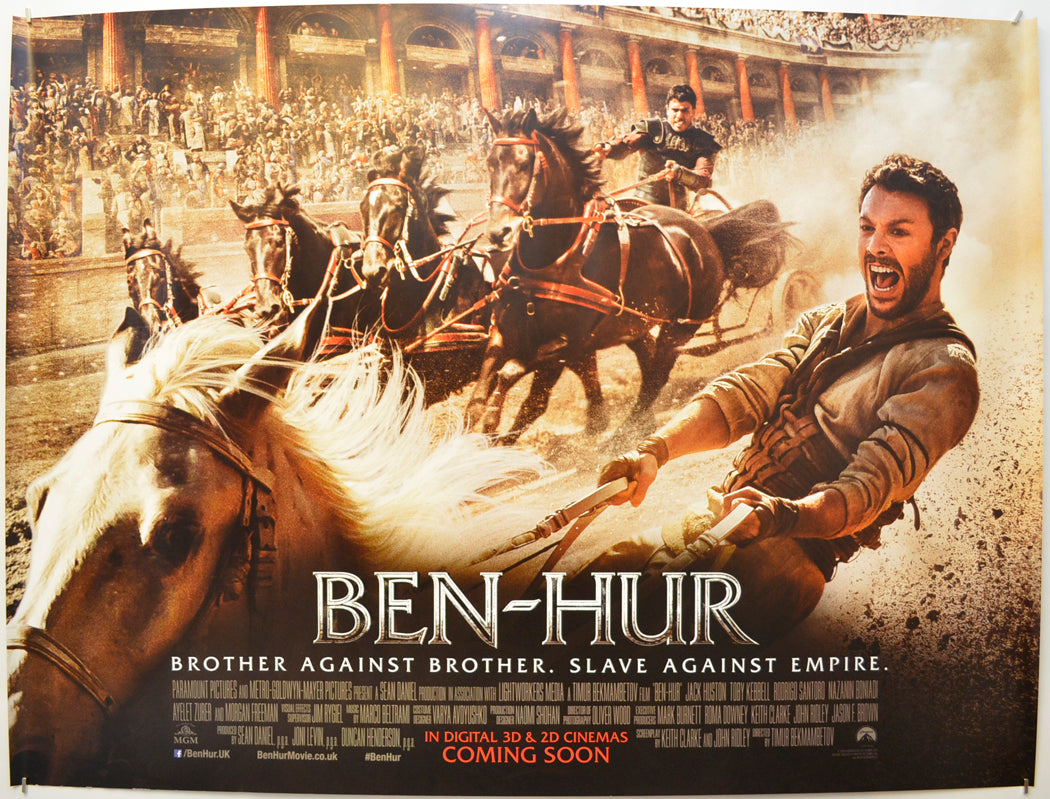 Ben-Hur Original Quad Poster - Film Poster - Movie Poster