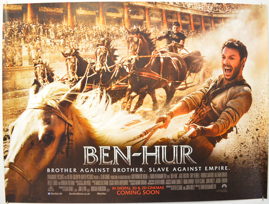 Ben-Hur Original Quad Poster - Film Poster - Movie Poster