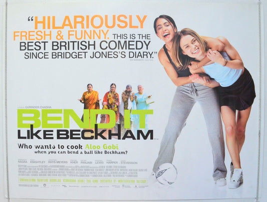 Bend It Like Beckham Original British Quad Poster - Film Poster - Movie Poster 