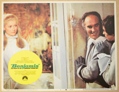 BENJAMIN : THE DIARY OF AN INNOCENT YOUNG BOY (Card 5) Cinema Lobby Card Set 