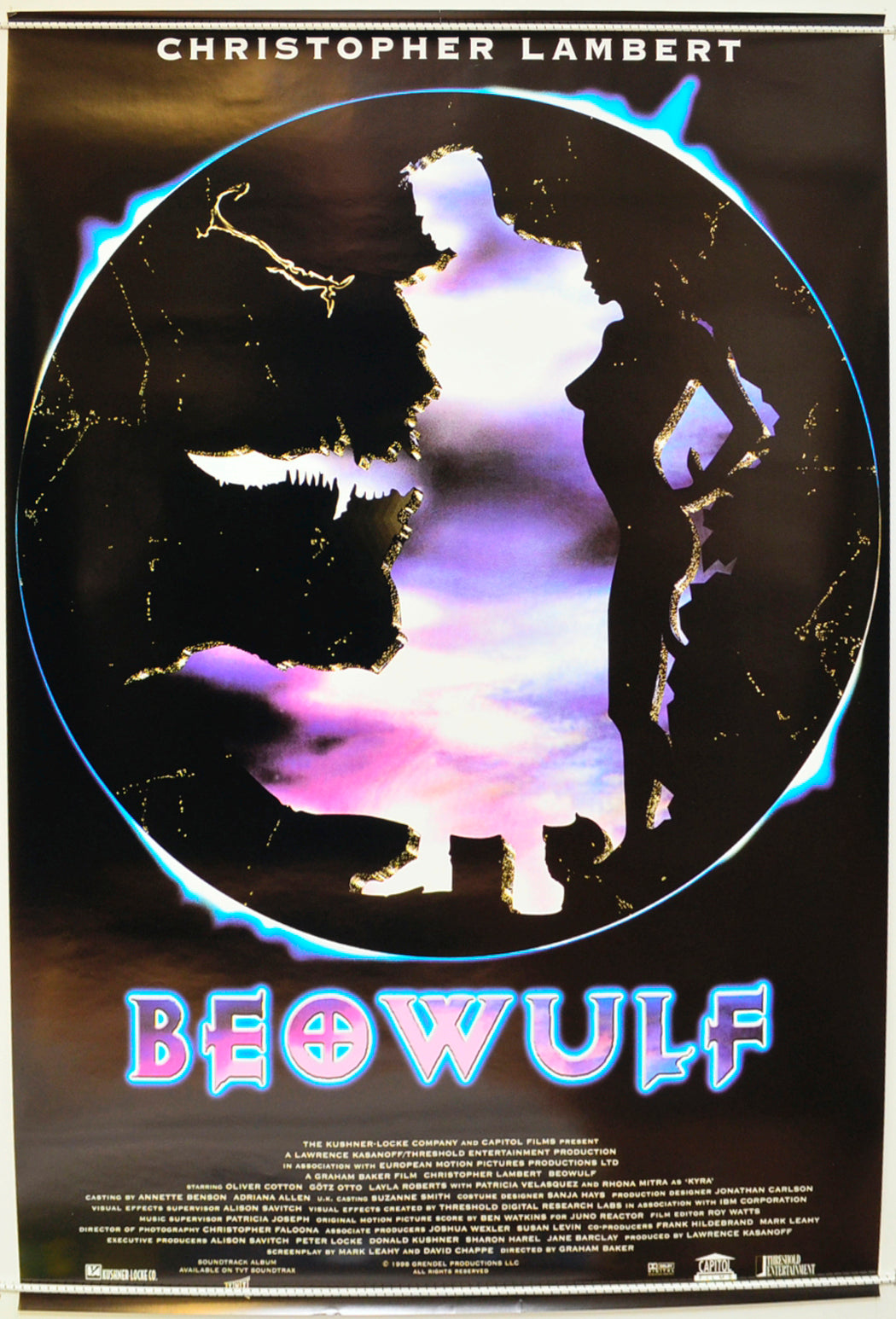 Beowulf Original One Sheet Poster - Film Poster - Movie Poster  