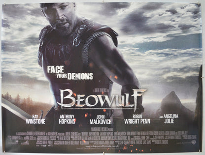 Beowulf Original Quad Poster - Film Poster - Movie Poster