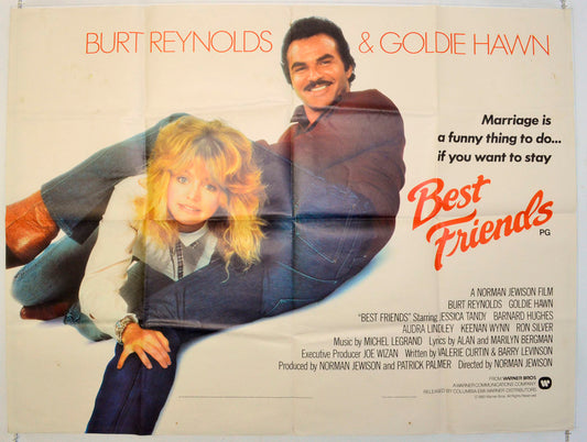 Best Friends  Original British Quad Poster - Film Poster - Movie Poster