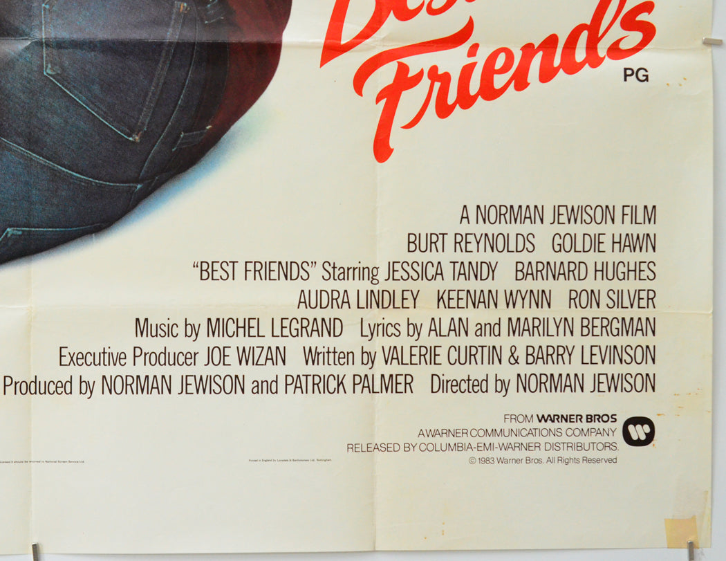 Best Friends (Bottom Right) Cinema Quad Movie Poster 