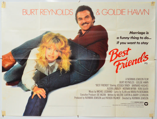 Best Friends - Original Quad Poster - Film Poster - Movie Poster