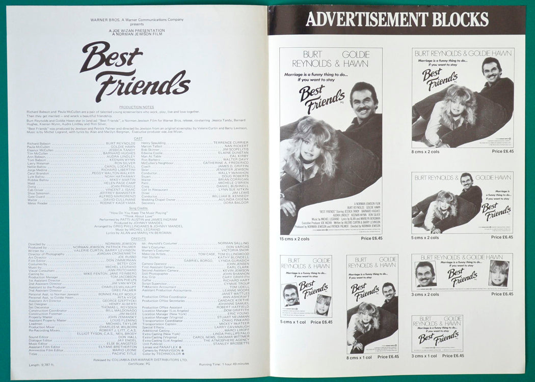 Best Friends - Press Book - Inside