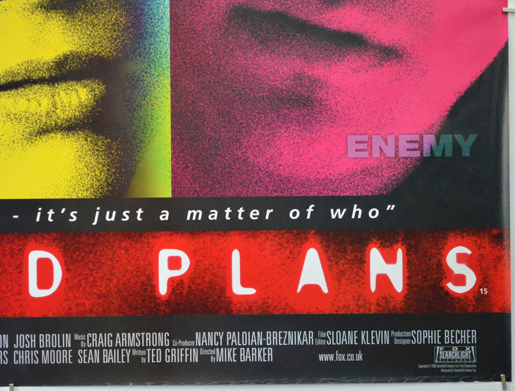 BEST LAID PLANS (Bottom Right) Cinema Quad Movie Poster 