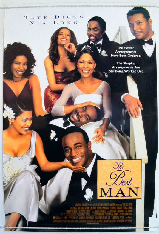 The Best Man Original One Sheet Poster - Film Poster - Movie Poster 