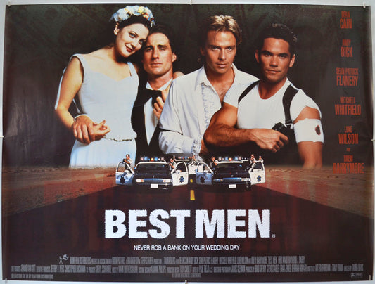 Best Men Original Quad Poster - Film Poster - Movie Poster