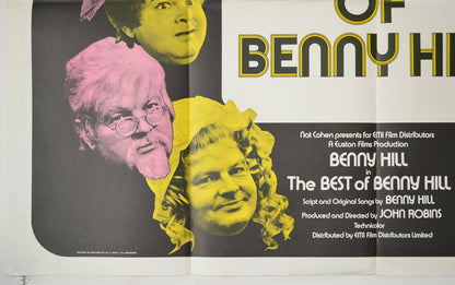 THE BEST OF BENNY HILL (Bottom Left) Cinema Quad Movie Poster 