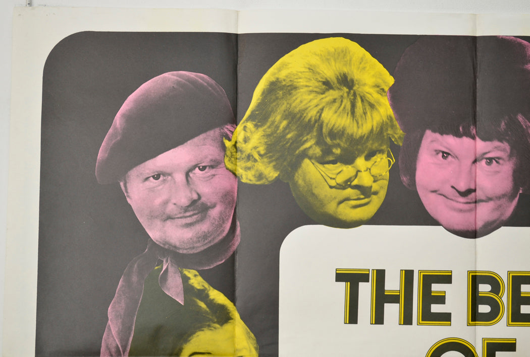 THE BEST OF BENNY HILL (Top Left) Cinema Quad Movie Poster 